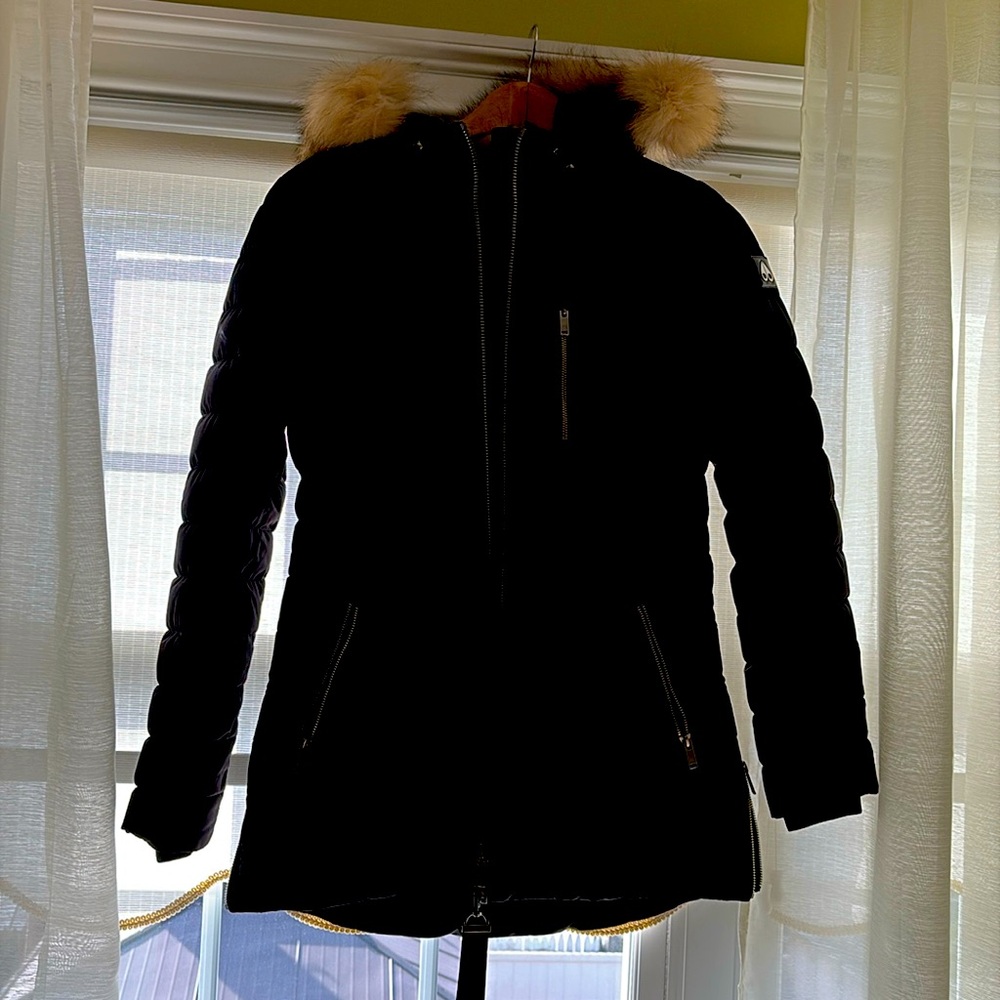 Moose Knuckles Puffer real Fur size small